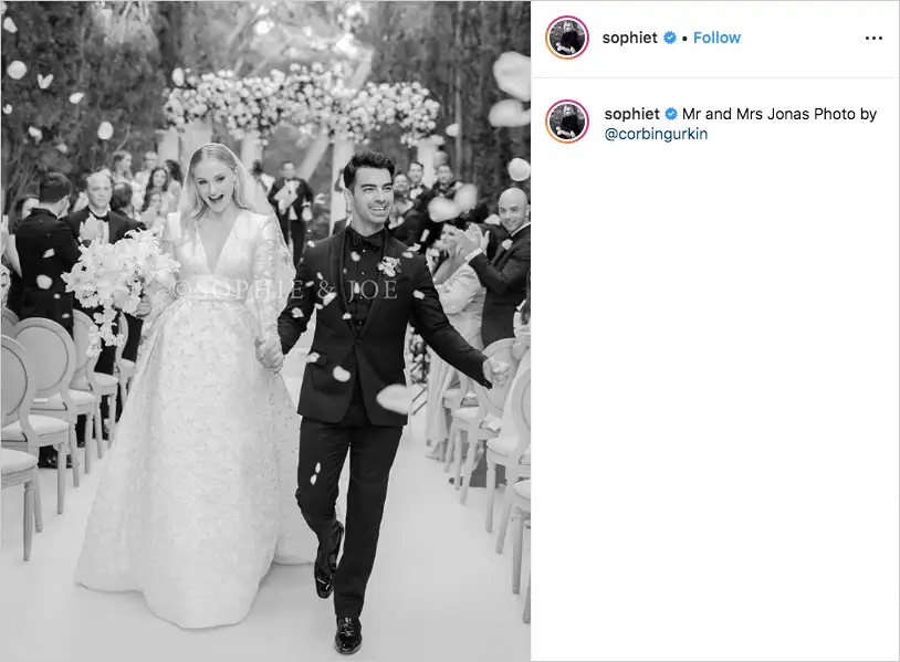 Sophie jonas wedding dress best sale